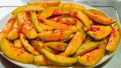 cách làm cóc lắc muối ớt cực đơn giản, cực thơm ,lại ngon giòn rộp rộp,ai ăn cũng nghiền.