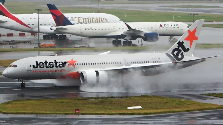 HEAVY RAIN, HEAVY PLANES! SydSquad Live Plane Spotting Highlights from Sydney Airport 2023!