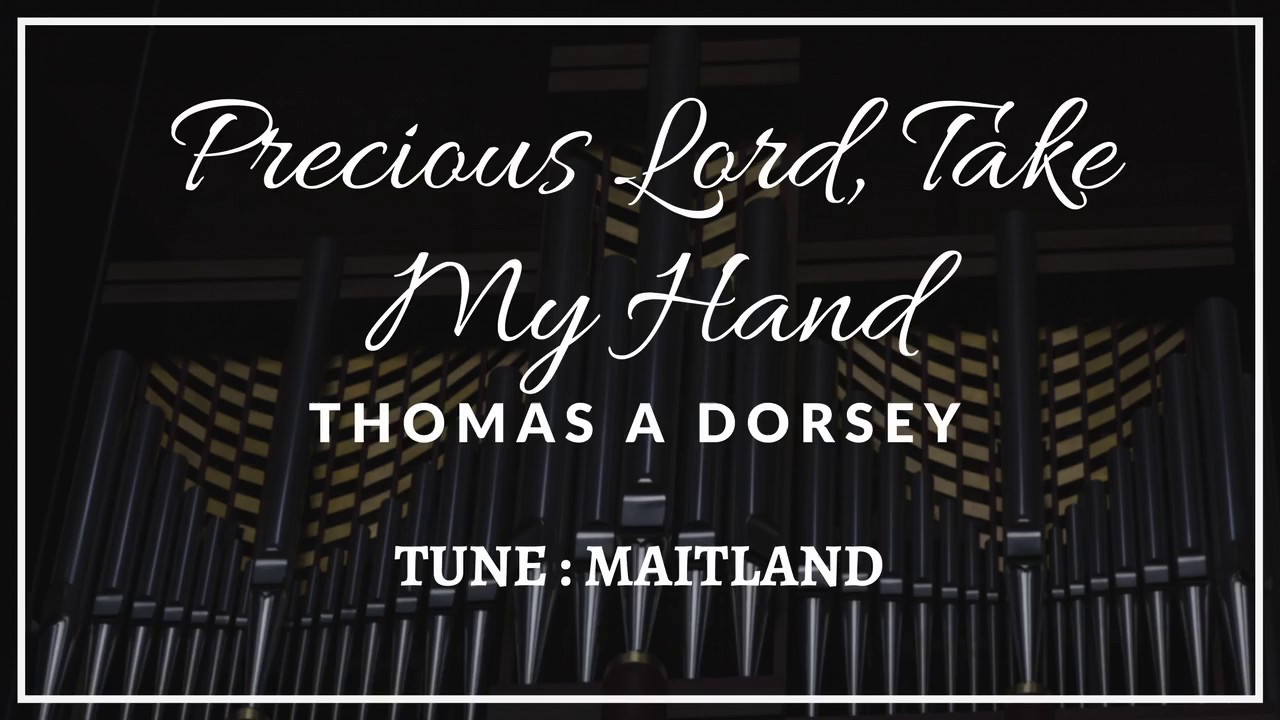 Precious Lord Take My Hand Disciple S Canvas