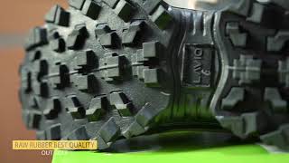 Sepatu Safety Pria Boots Pendek Kerja Lapangan Proyek Gunung Lavio E95 Tan Original Anti Slip