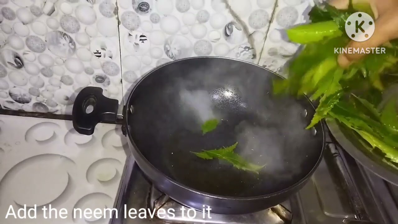 Neem leaves recipe || Recipe by wife ||