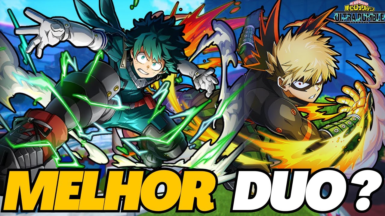 ESSA DUPLA NÃO TEM LIMITES! DOMINAMOS A RANQUEADA DO MY HERO ULTRA RUMBLE! 🔥 Ft: Mano LP