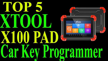 Top 5 Best XTOOL X100 PAD Car Key Programmer Review In 2021