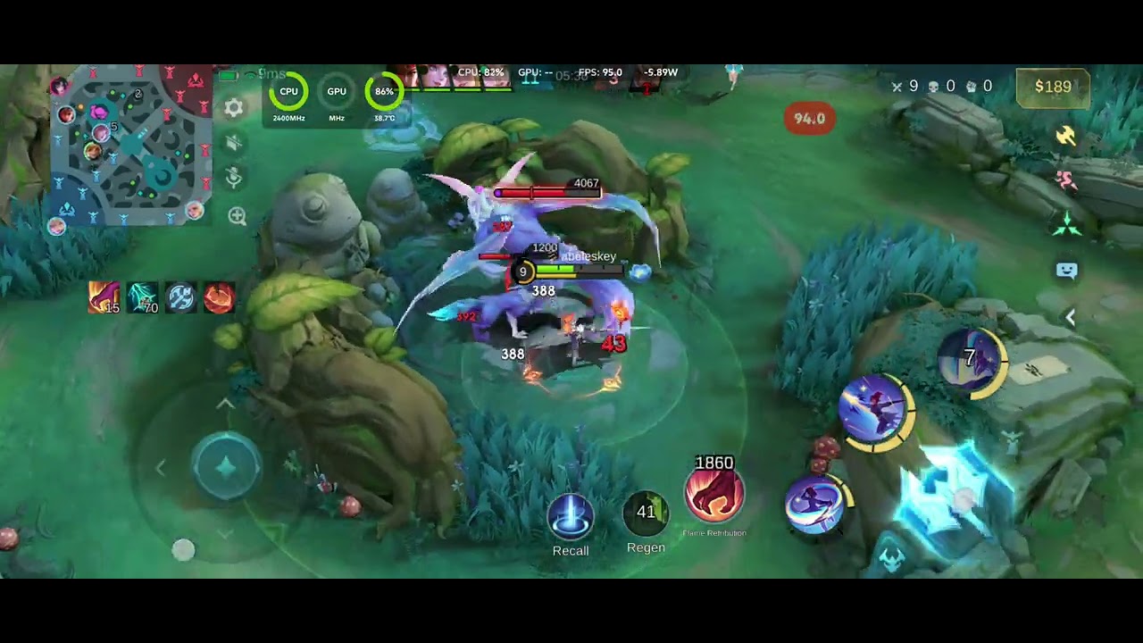 MOBILE LEGENDS INFINIX GT 30 PRO 8/256 ULTRA 120 FPS WITH COOLER