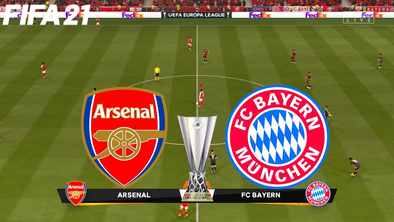 FIFA 21 | Arsenal vs Bayern Munchen - UEFA Europa League - Full Match & Gameplay