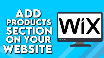 How To Add Products Section To Your Website Home Page on Wix