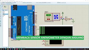 Simulasi Proteus Arduino: Membaca Data Sensor Anemometer untuk Proyek Akhir Elektronika