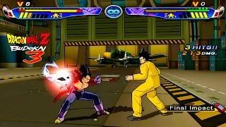 YAMCHA VS SSJ4 VEGETA - DRAGON BALL Z: BUDOKAI 3 PS2