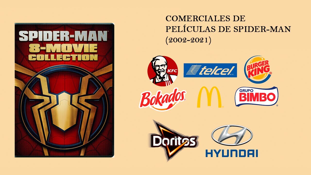 comerciales de películas de Spider-Man (2002-2021) #spiderman #comercial #heroes