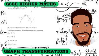GCSE Higher Maths | Graph Transformations | Live Exam Question Walkthrough A Level Maths Graph Transformations Live Exam Question Walkthrough
