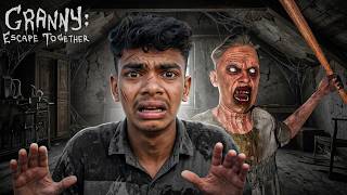 সবচেয়ে কঠিন Granny এস্কেপ টুগেদার চ্যালেঞ্জ! 💀 #grannygame screenshot 3
