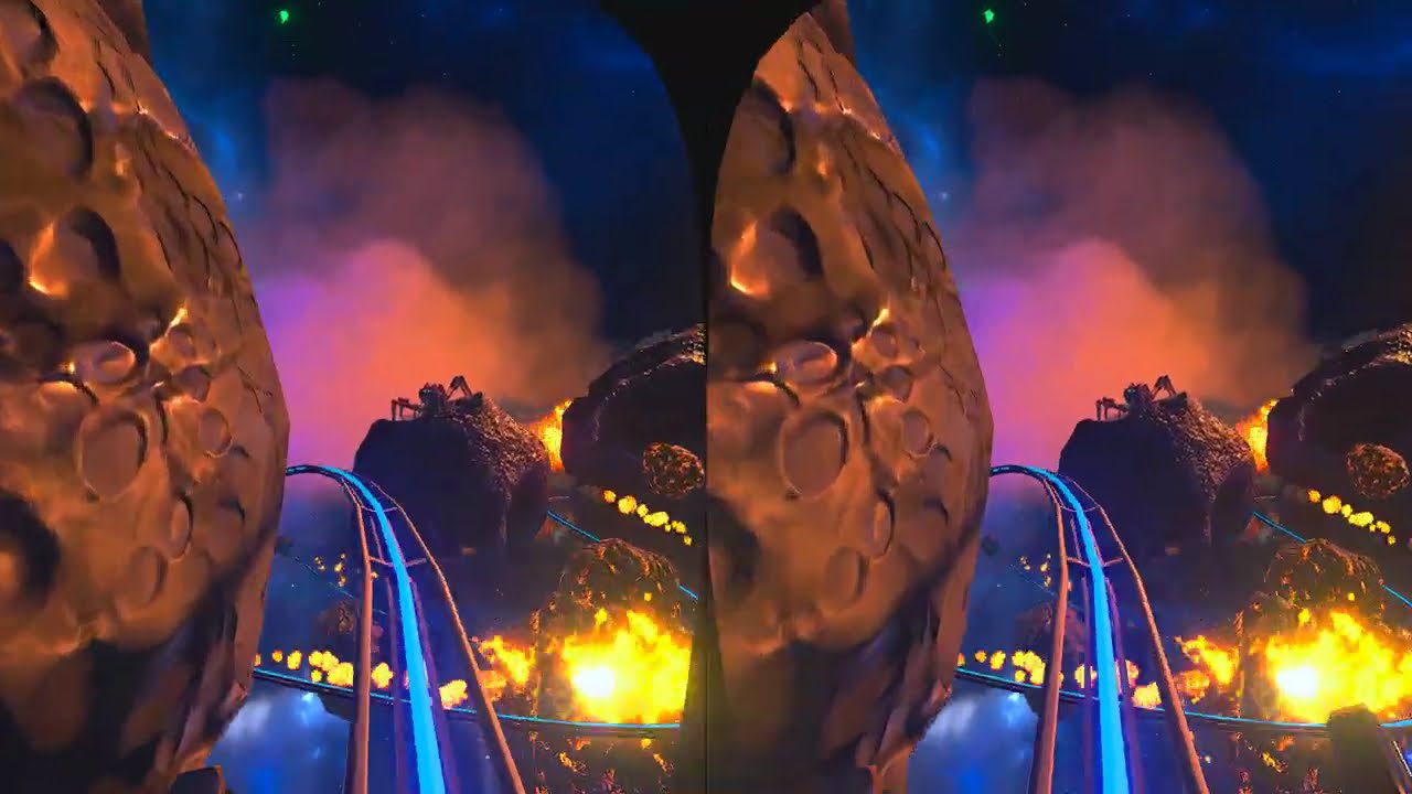 3D VR VIDEO Roller Coaster 678 4K vr video