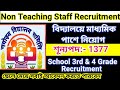 Non Teaching Staff Recruitment 2024,School 3rd & 4 Grade Recruitment,Navodaya Vidyalaya Recruitment