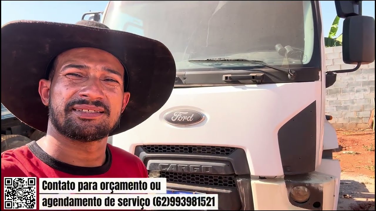 1723 Ford Cargo com motor cummins série C/6 adaptado veio para corrigi adaptação na Redexcar 