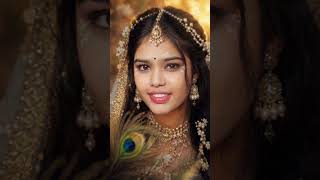 My "Radha" Version 🦚............. #YoutubeShorts #Chatgpt #Prompt #AIimages #ViralSong #NowTrending