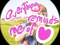 BBY NABE - everything reminds me of U (Official Lyric Video)