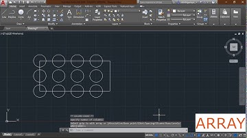 Scale, Array and Stretch Commands of AutoCAD