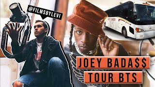 A DAY IN THE LIFE with a TOURING VIDEOGRAPHER for JOEY BADASS!!!