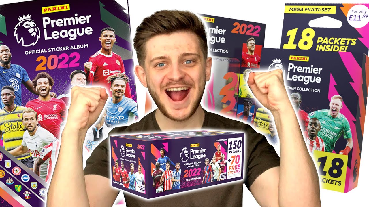 *FIRST LOOK* at the NEW Panini Premier League 2022 Sticker Collection