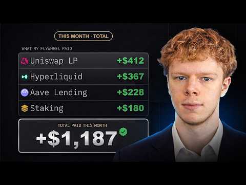 What My Crypto Flywheel Actually Paid Me THIS Month (Real Numbers)