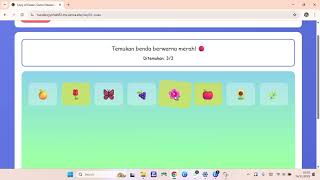 Tutorial Cara Bermain Game Edukasi Interaktif di Canva AI oleh Nurul Qoyyimah_2624230041 screenshot 2