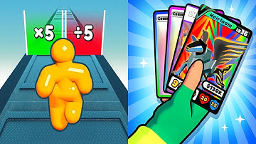 Tall Man Run VS Card Evolution - All Level Gameplay Android iOS Ep 1