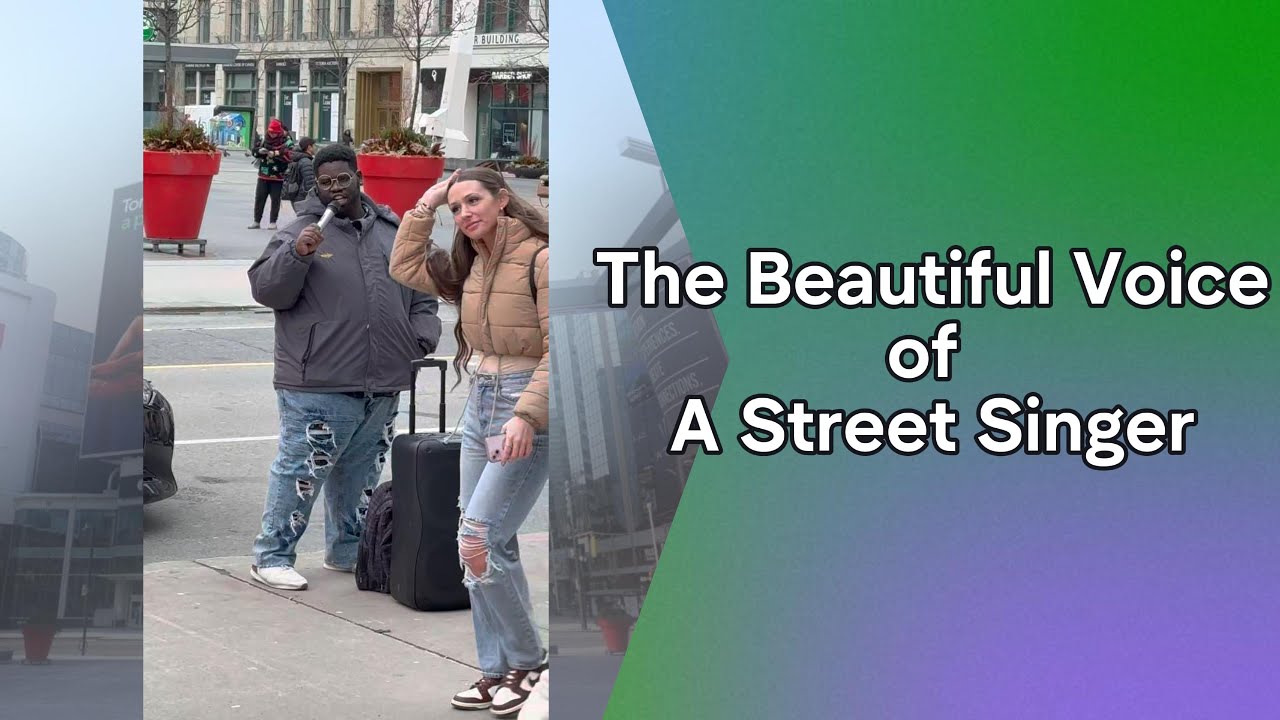 Stunning Street Singer's Incredible Voice #streetsinger # ...