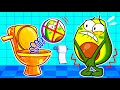 BABY AVOCADO GOES TO POTTY!! || Awkward Toilet Story || Potty Training and Funny Situations
