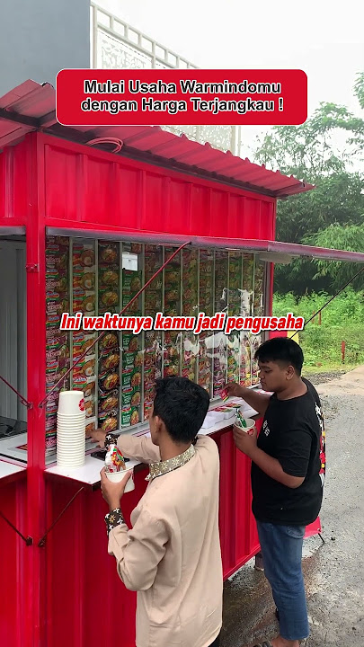Modal cuma 2jutaan tapi sudah bisa buka usaha warmindo kekinian??