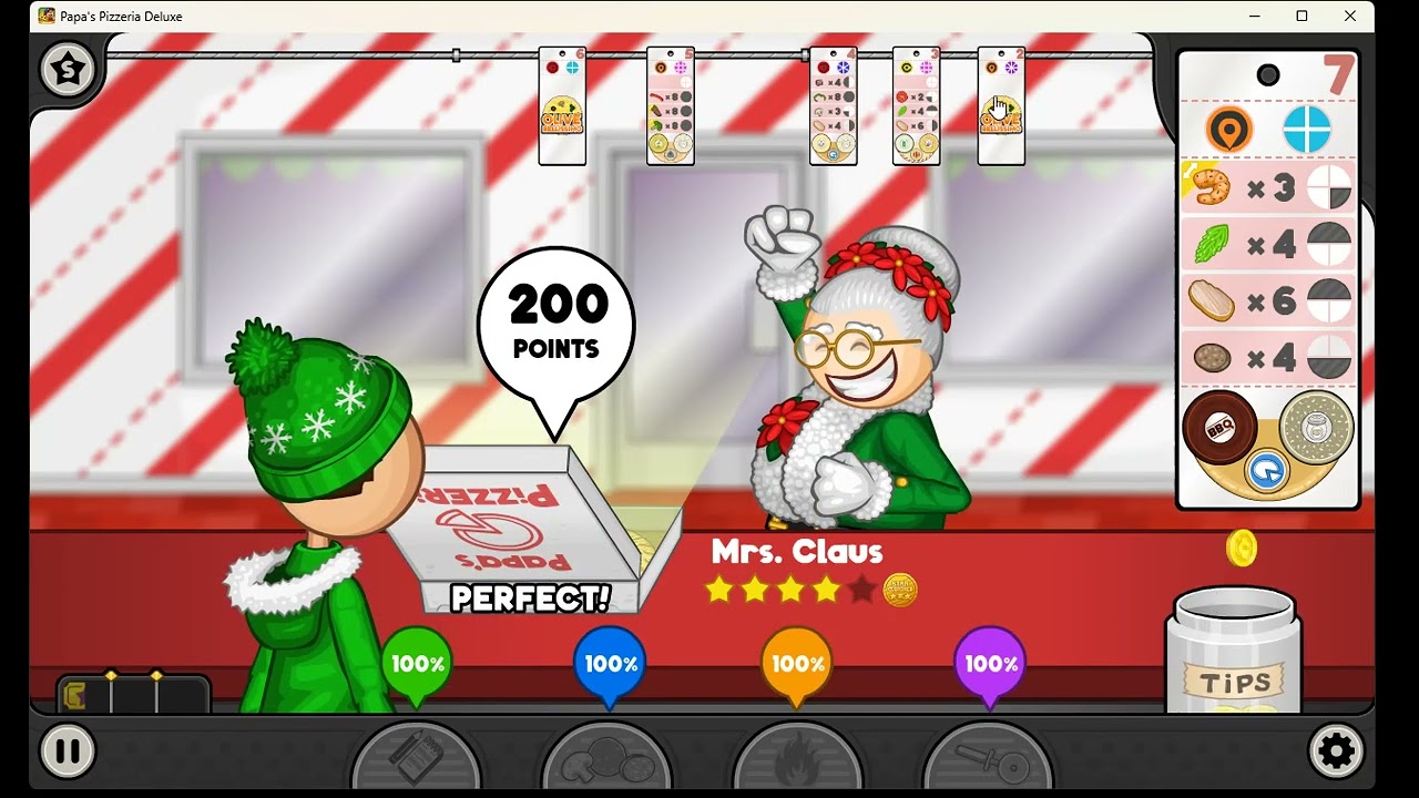 Papa's Pizzeria Deluxe: Day 279 - YouTube