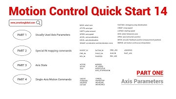 Motion Control Quick Start (14-1)  |  Motion Control Basic Parameters