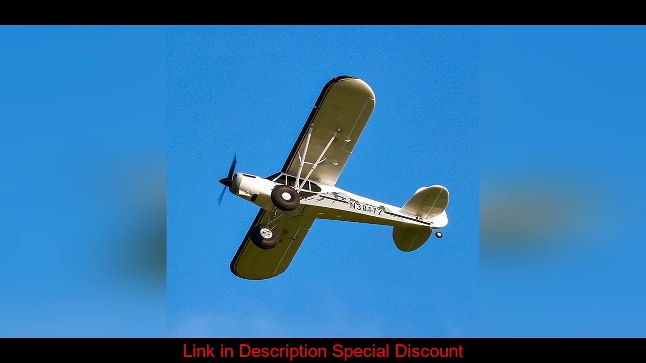 FMS Remote Control Model Plane 1300MM 1.3M PA-18 J3 Piper Super Cub RC Airplane PNP Trainer Electric