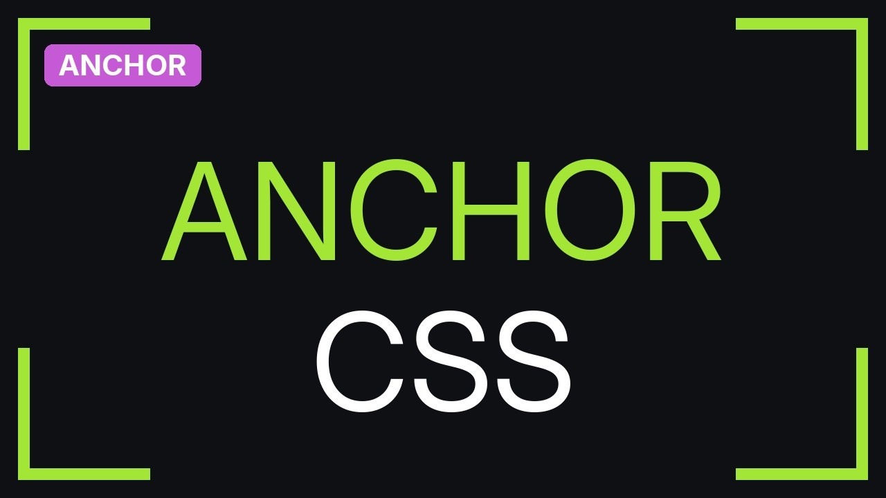 Can I go to page anchor onload without Javascript - YouTube
