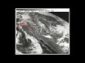 Mount St. Helens 1980 Ash Cloud as Seen From Space