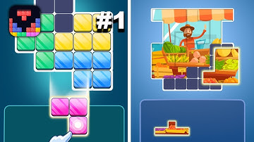 Block Hit - Puzzle & Blocks - Hyper Hybrid Casual - Gameplay Walkthrough (iOS & Android)