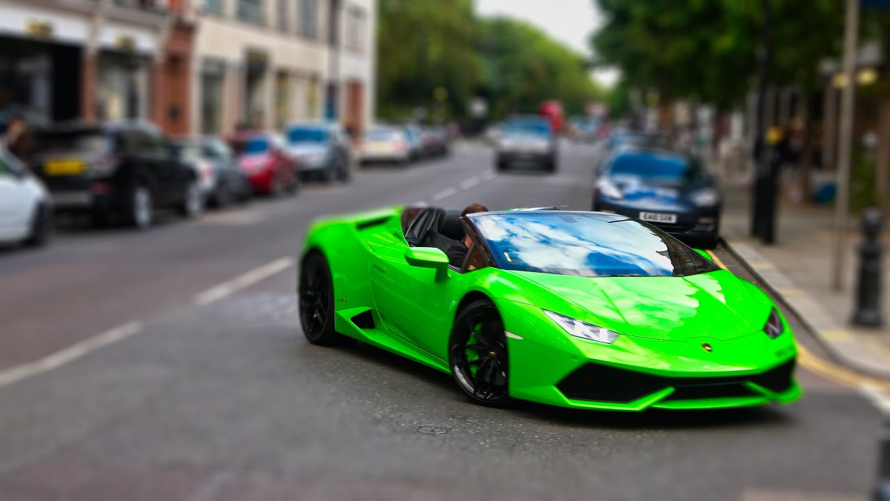 Supercars in London - Sloane Street September 2019 