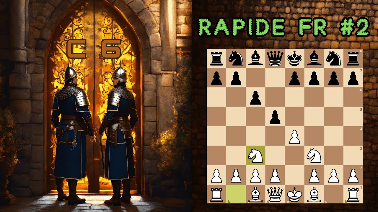 🕰️Variante des 2 Cavaliers contre la Caro-Kann🕰️