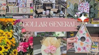 Shop With Me at Dollar General | Spring Finds & Decor Ideas 🌸🌿