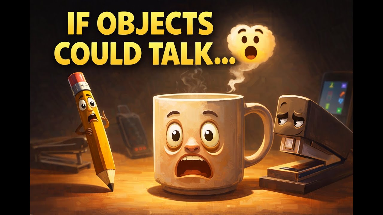 If Objects Could Talk: Your Desk Is Judging You