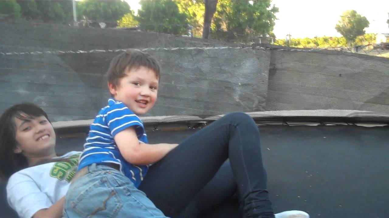 A Little Boy Eating A Girl A Little Boy Eating A Girl