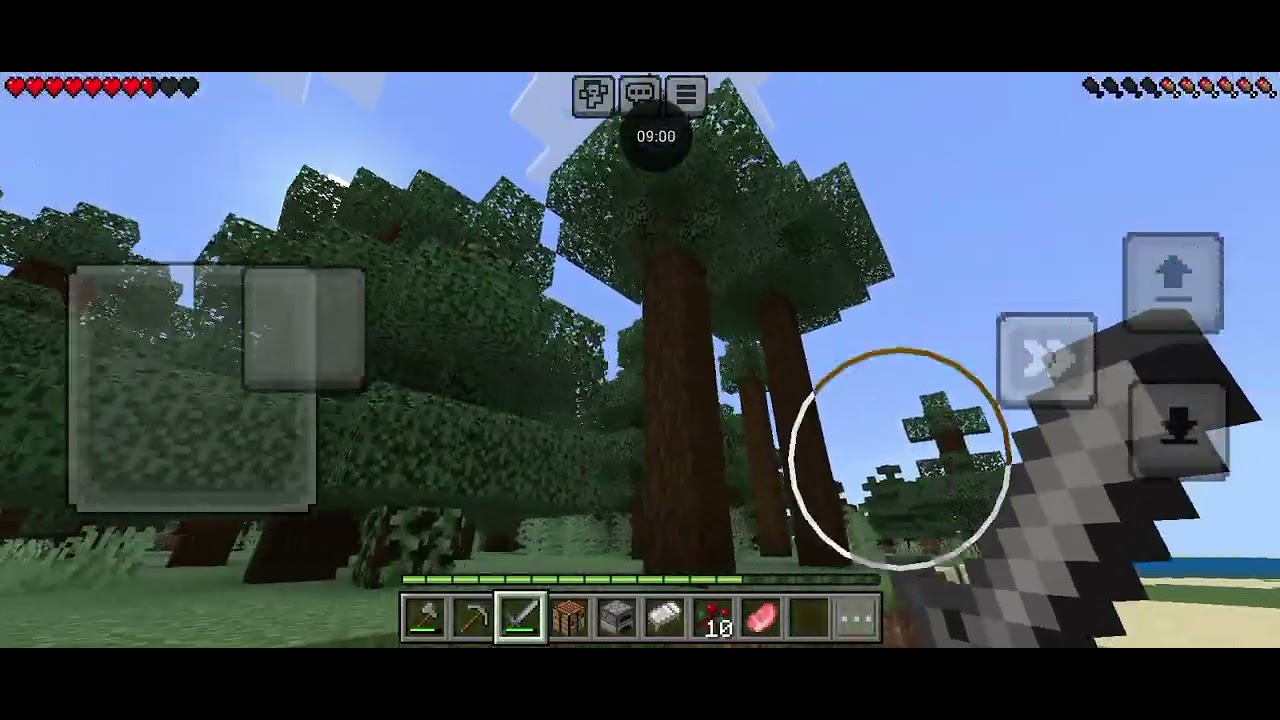 Criei um mundo de Minecraft e demorou mais que a metade pra mim achar uma caverna 