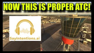 FS2020: The Future Of ATC: Say Intentions AI  This Is An Absolute Must Try! (with Tutorial!)