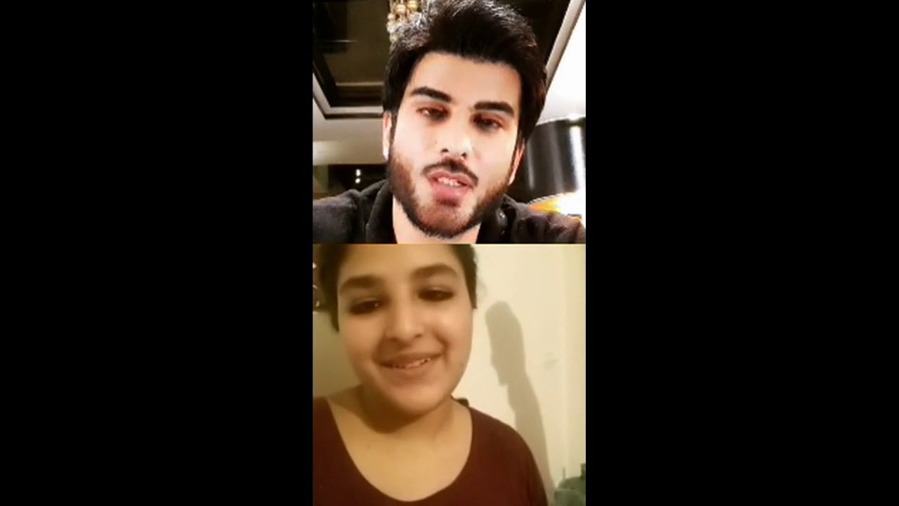 Imran Abbas Talk To Fiza From Karachi | Imran Abbas Video Chat 3 | All 4 World PK
