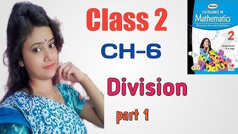 class 2 math//chapter 6//division//division using number line//terms of division//part 1//cbse