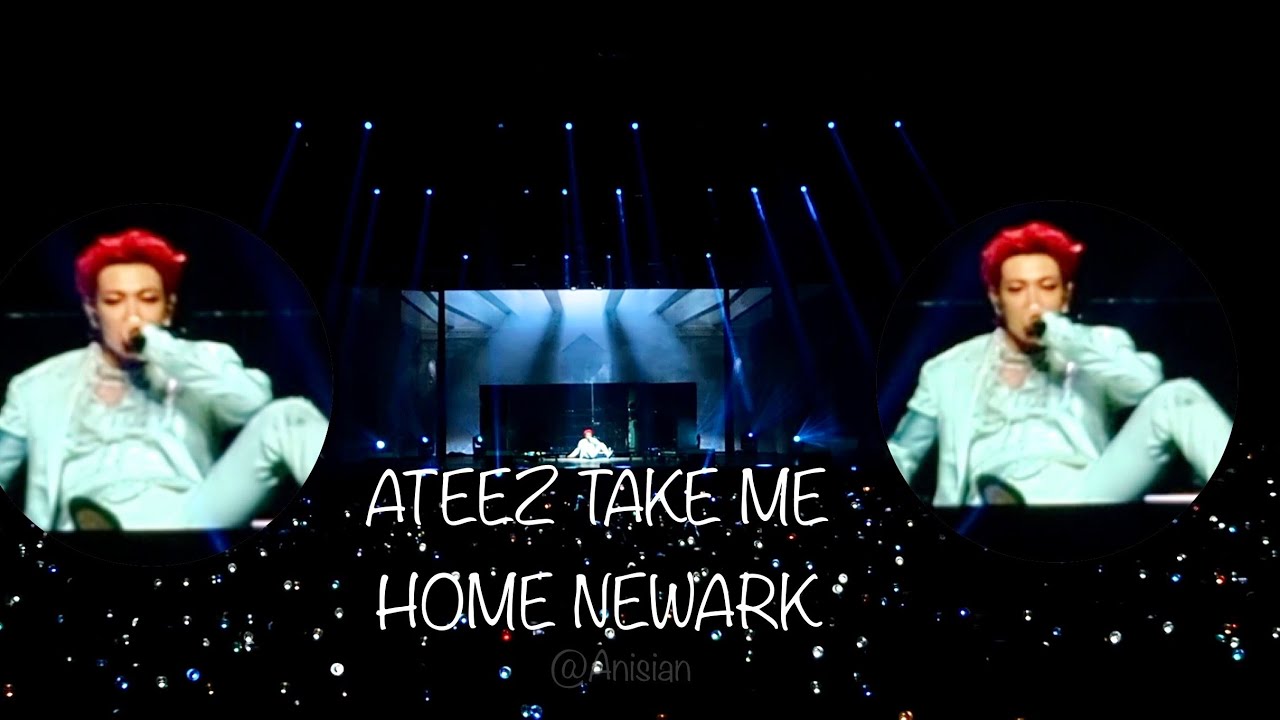 [4K] Take Me Home + Ment 4 | ATEEZ The Fellowship in Newark (220124)