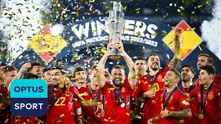 SCENES as Spain win their first trophy in ELEVEN years