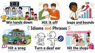 English Idioms with Meanings and Examples | Vocabulary with Sentences 