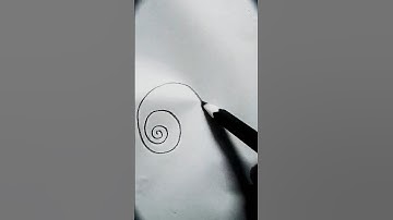 Easy snail 🐌 drawing #snail #shorts