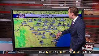 WATCH: Meteorologist Justin Horne gives his early weather forecast