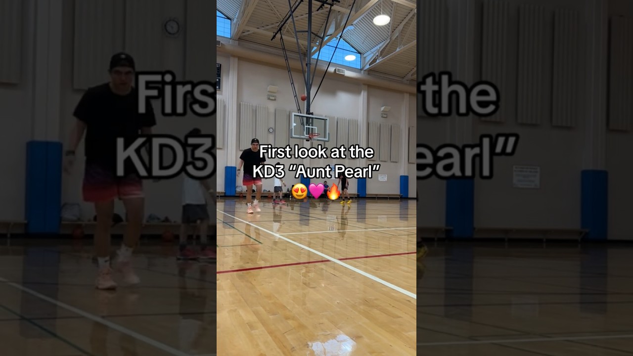 New Nike KD3 Aunt Pearl